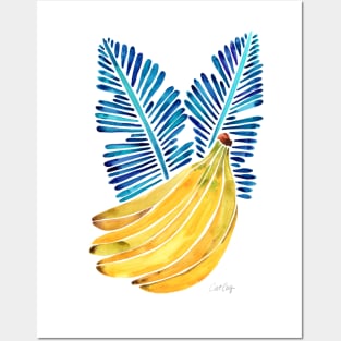 Blue Bananas Posters and Art